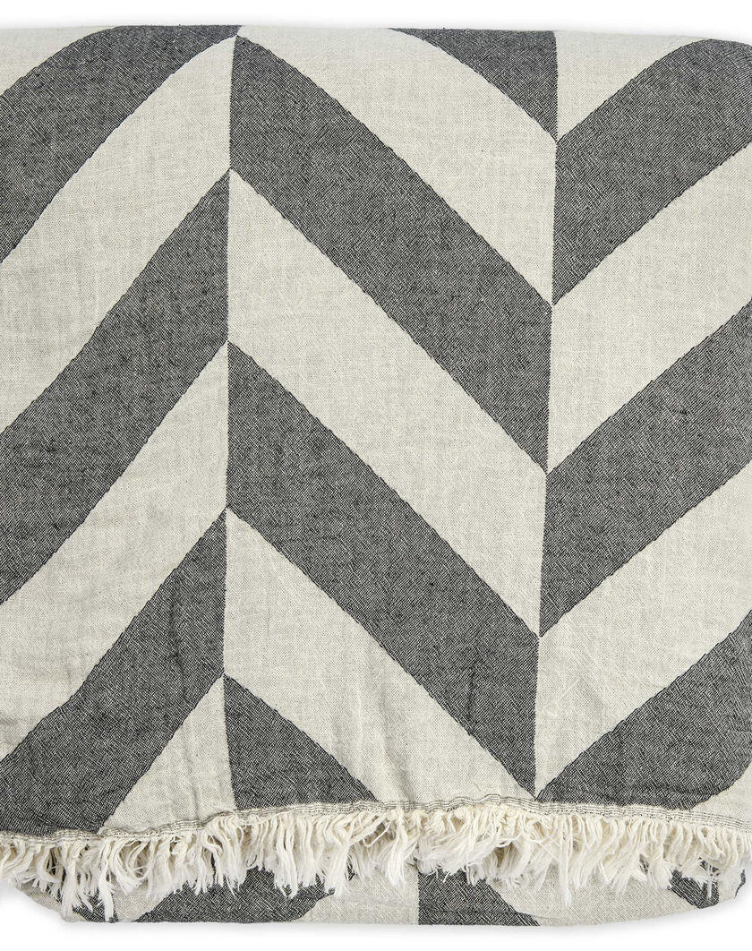 Chevron Fleece Throw thumbnail number 3